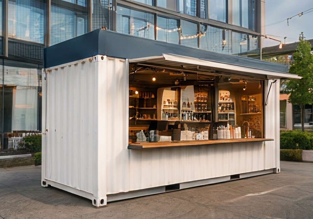 Container used for retail