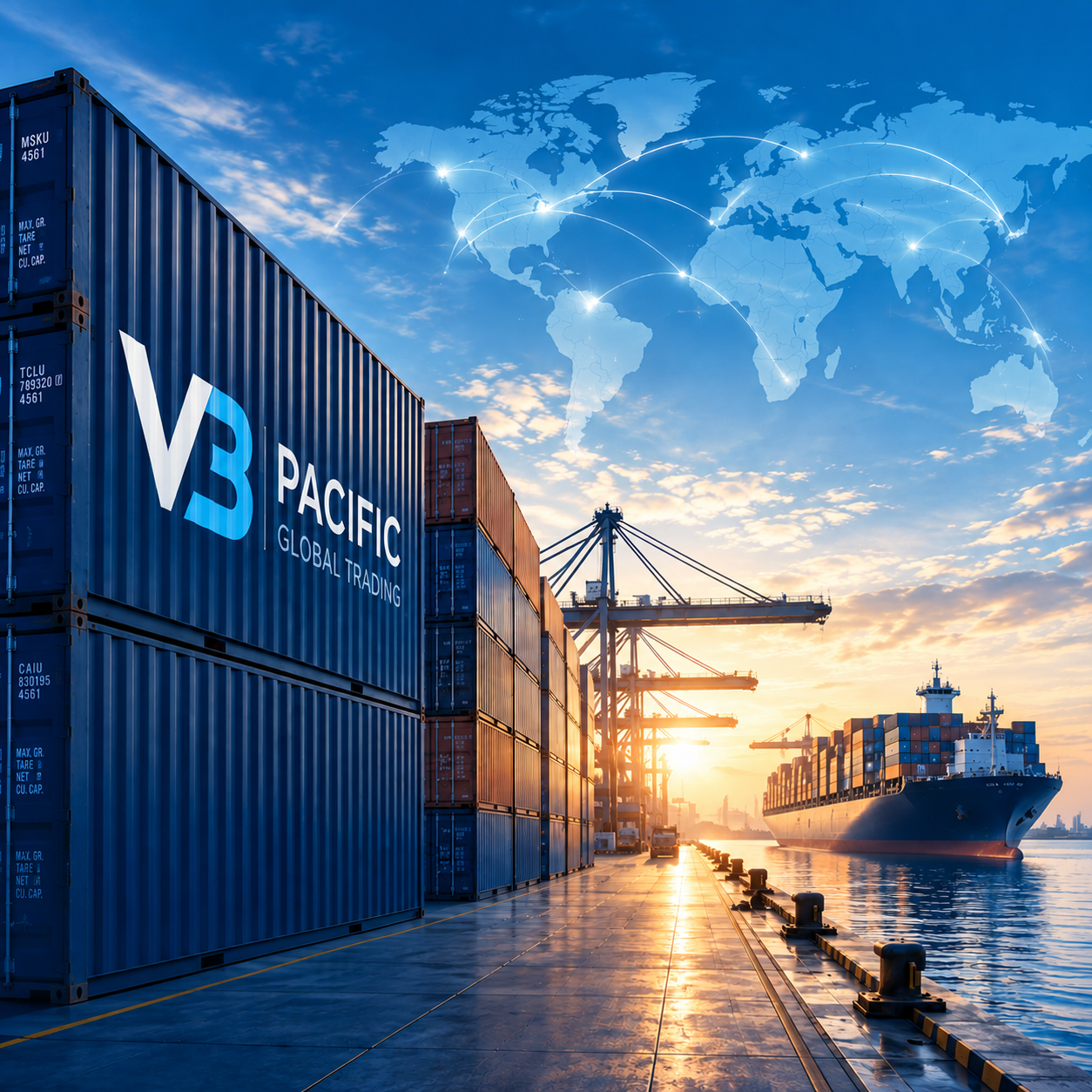 Shipping containers and global logistics